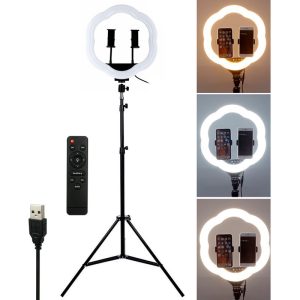 رینگ لایت پایه دار LC-318 Ring Fill Light + ریموت کنترل_6933410b470f2.jpeg رینگ لایت پایه دار LC-318 Ring Fill Light + ریموت کنترل