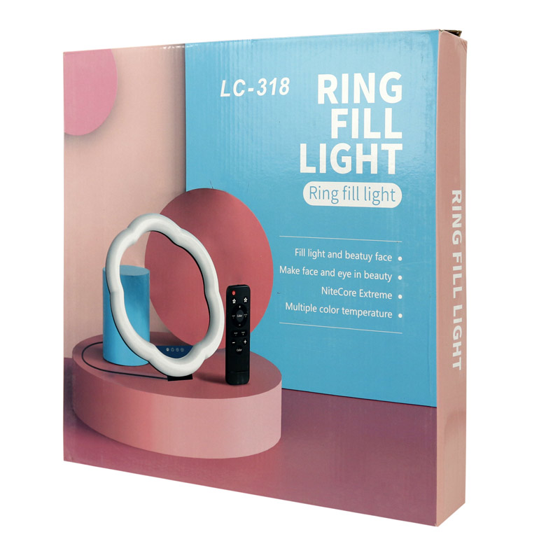 رینگ لایت پایه دار LC-318 Ring Fill Light + ریموت کنترل - Image 3
