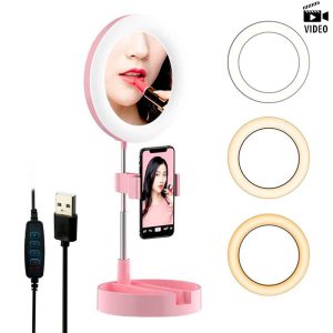 رینگ لایت پایه دار Live Beauty Lamp D1_6933437cb5f16.jpeg رینگ لایت پایه دار Live Beauty Lamp D1