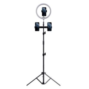 رینگ لایت پایه دار Rock Selfie Ring Light RPH0948_693354e7c52de.jpeg رینگ لایت پایه دار Rock Selfie Ring Light RPH0948