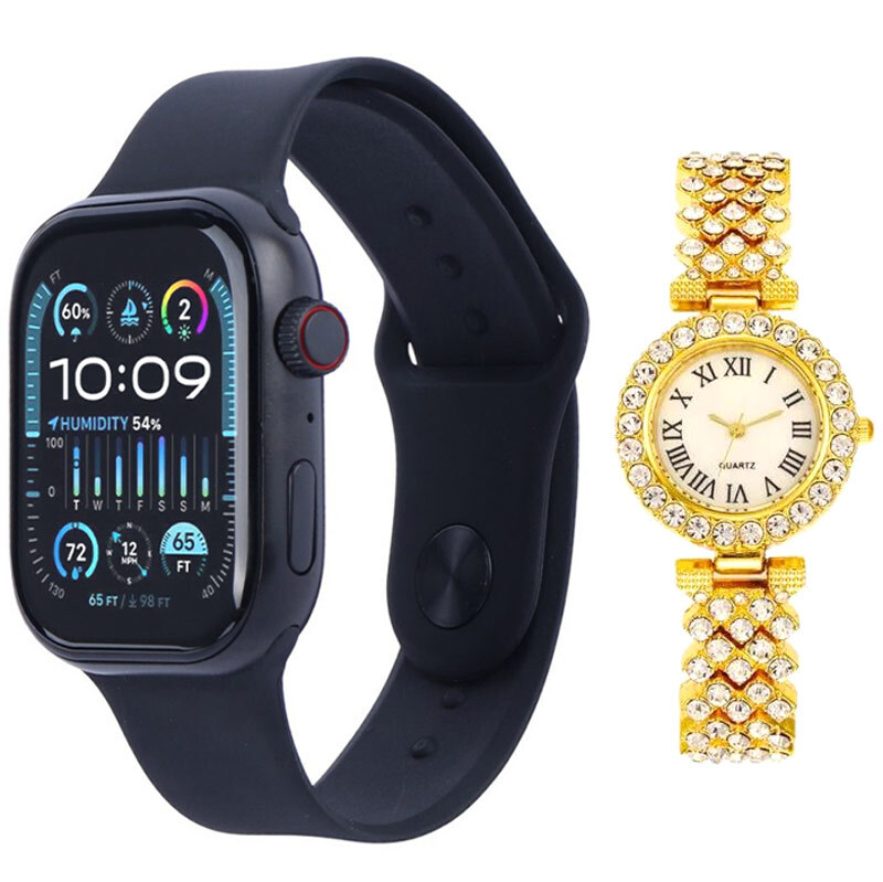 ساعت هوشمند H58 Plus 46mm + یک عدد ساعت عقربه ای زنانه_6934945869d97.jpeg