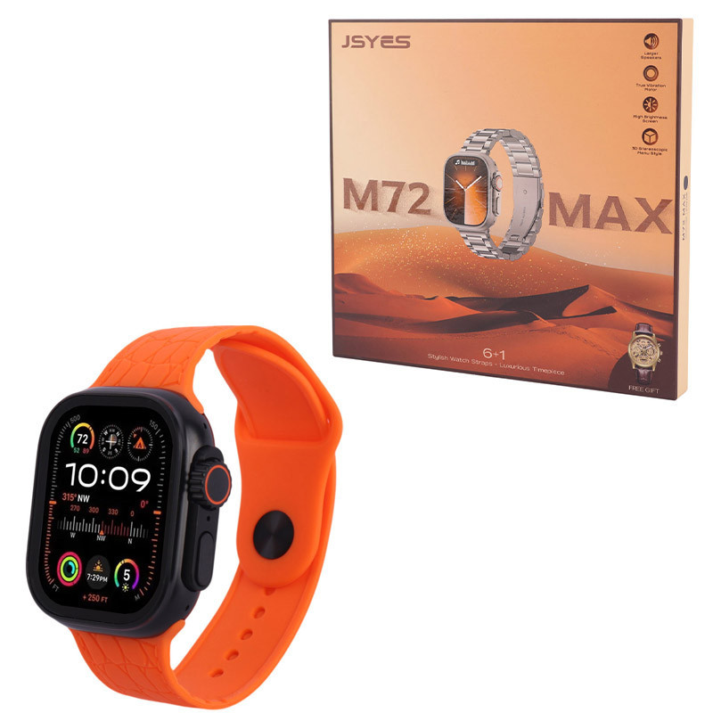 ساعت هوشمند JSYES M72 Max 49mm + یک عدد ساعت عقربه ای_693496ab97c9a.jpeg