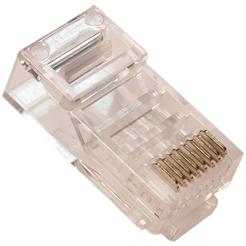 سوکت شبکه K-net K-N105 RJ45 Cat6 SFTP بسته 100 عددی_6945b60c3861e.jpeg