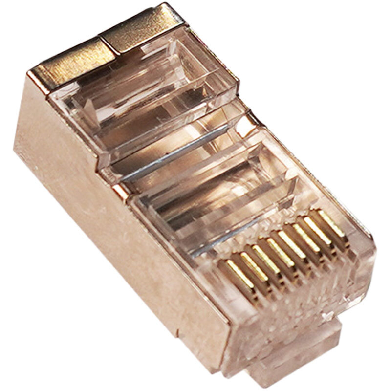 سوکت شبکه K-net K-N106 RJ45 Cat6 SFTP بسته 100 عددی_6945b669c3eea.jpeg