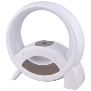 شارژر بی سیم و چراغ رومیزی اسپیکر دار Q18 15W_69316ca13da87.jpeg شارژر بی سیم و چراغ رومیزی اسپیکر دار Q18 15W