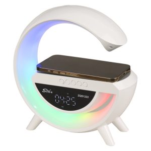 شارژر بی سیم و چراغ رومیزی اسپیکر دار Sing-E ZQS1222_693177dd023ec.jpeg شارژر بی سیم و چراغ رومیزی اسپیکر دار Sing-E ZQS1222