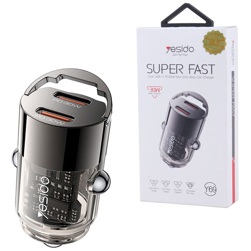 شارژر فندکی 30 وات یسیدو Y69_69423dc01ec43.jpeg