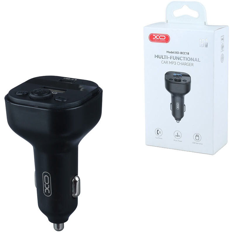 شارژر فندکی و اف ام پلیر بلوتوثی 15 وات ایکس او XO-BCC18_69423a3a4f1f5.jpeg