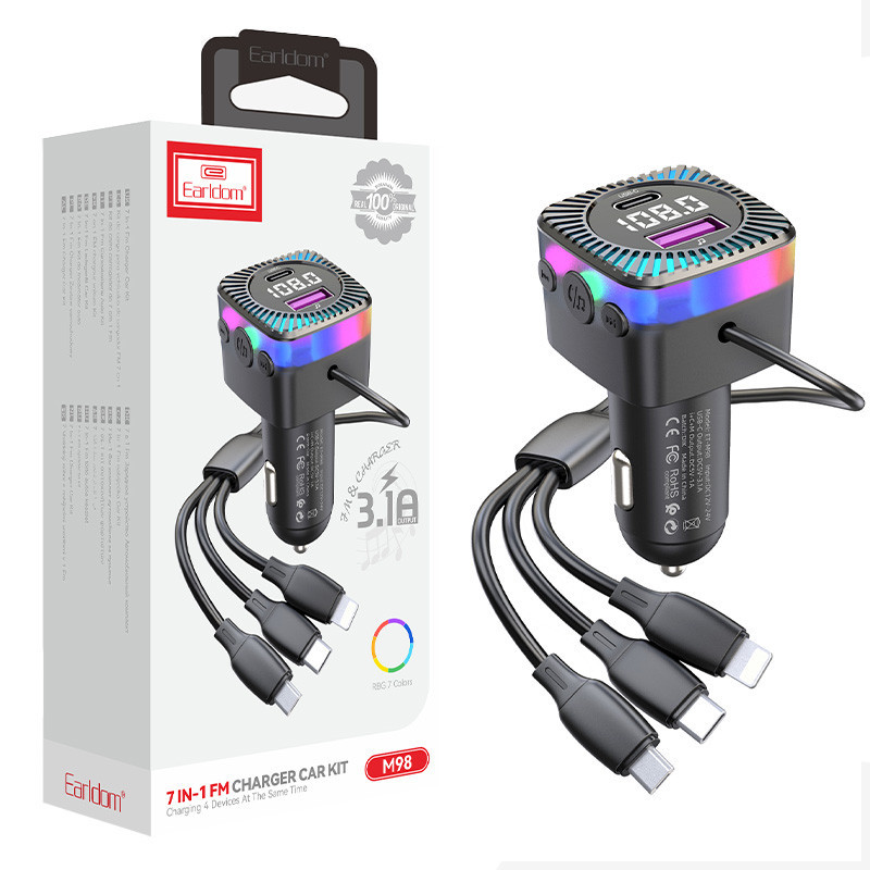 شارژر فندکی و اف ام پلیر بلوتوثی 66 وات ارلدام ET-M98_69423f4324cde.jpeg
