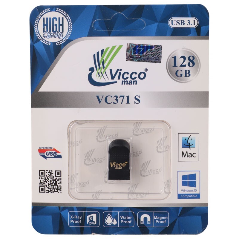 فلش 128 گیگ ویکومن ViccoMan VC371 S USB3.1_692eb79f80588.jpeg