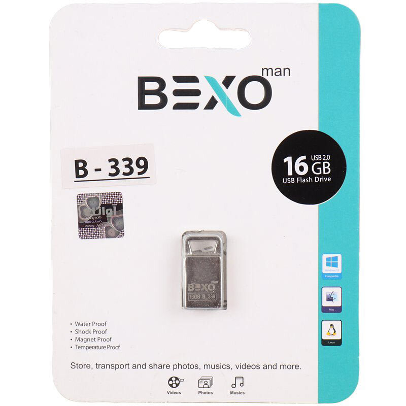 فلش 16 گیگ بکسومن Bexoman B-339_692f633d0b46b.jpeg
