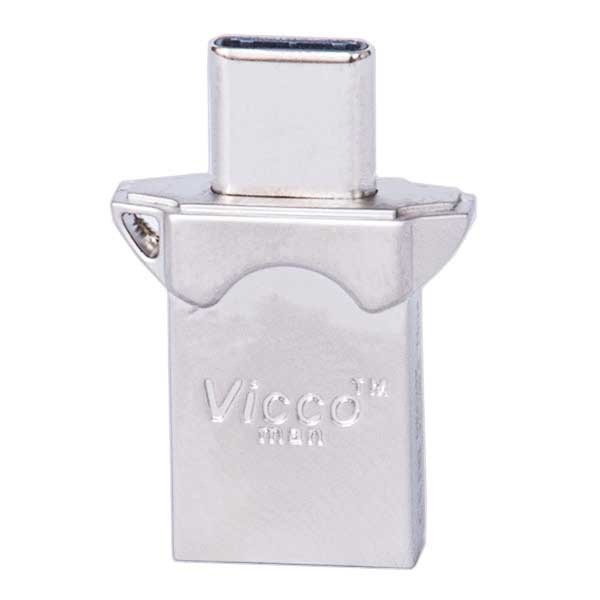 فلش 32 گیگ ویکومن Vicco VC400 OTG Type-C USB3.1_692f3d08016bd.jpeg