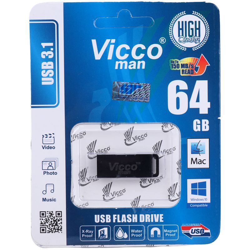 فلش 64 گیگ ویکومن Vicco Man VC330 USB3.1_692f6e9a5e9e5.jpeg