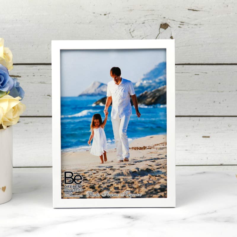 قاب عکس Baron سفید 13*18 سانتی متر