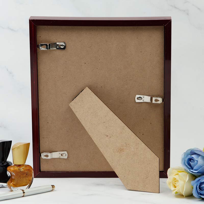 قاب عکس زرشکی نوار نقره ای 20*25 سانتی متر - Image 3