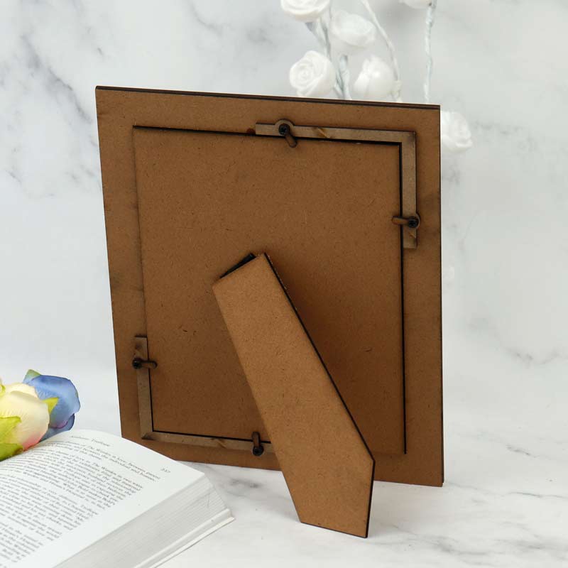 قاب عکس شاپرک طرح ستاره نقره ای 21*16 سانتی متر - Image 3