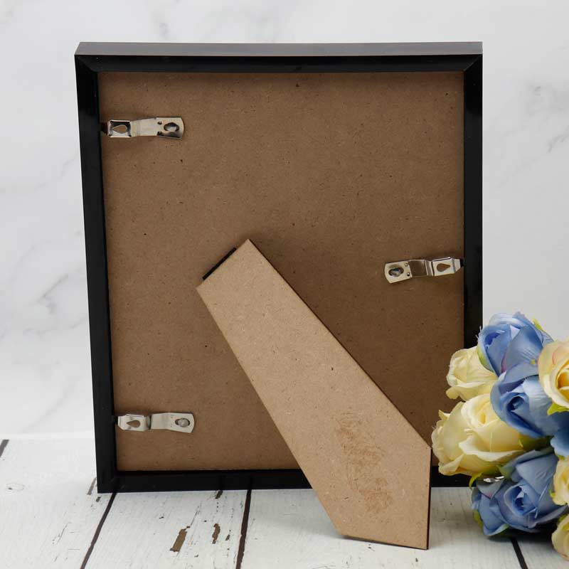 قاب عکس مشکی نوار نقره ای 20*25 سانتی متر - Image 3