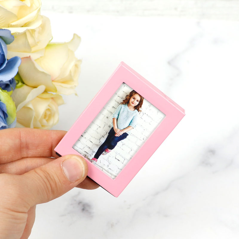 قاب عکس مگنتی صورتی 6*4 سانتی متر - Image 3