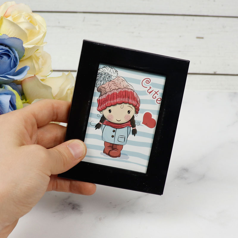 قاب عکس مگنتی مشکی 10*7 سانتی متر - Image 3