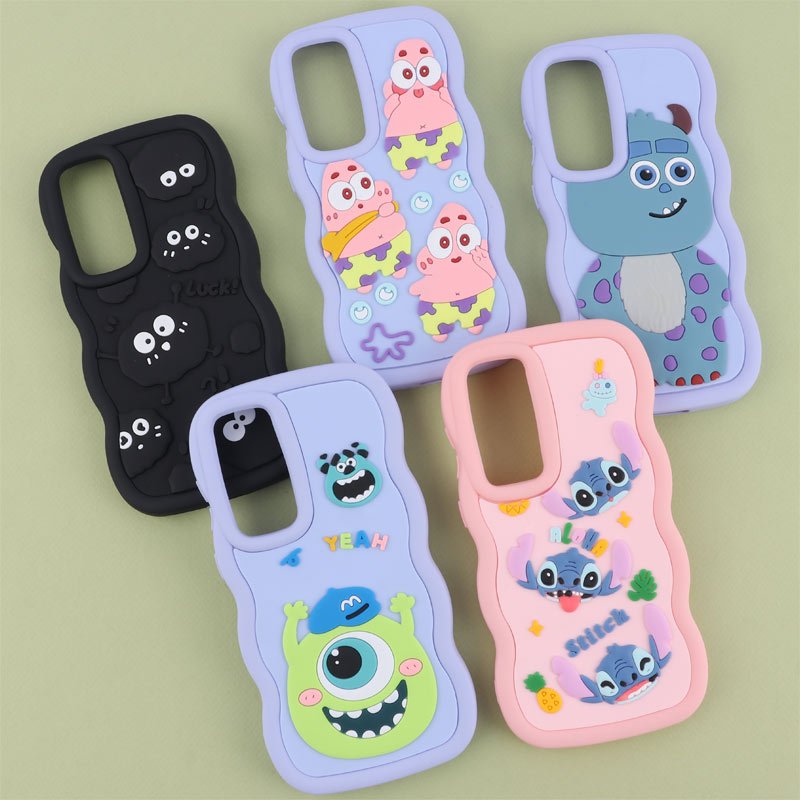 قاب موج دار سامسونگ Galaxy S24 FE عروسک برجسته طرح دار_6935b819487a6.jpeg