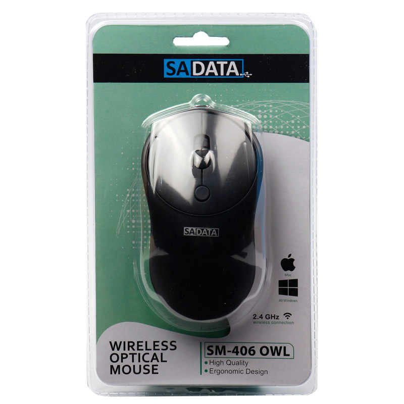 موس بی سیم SADATA SM-406 OWL_692d7c763d982.jpeg