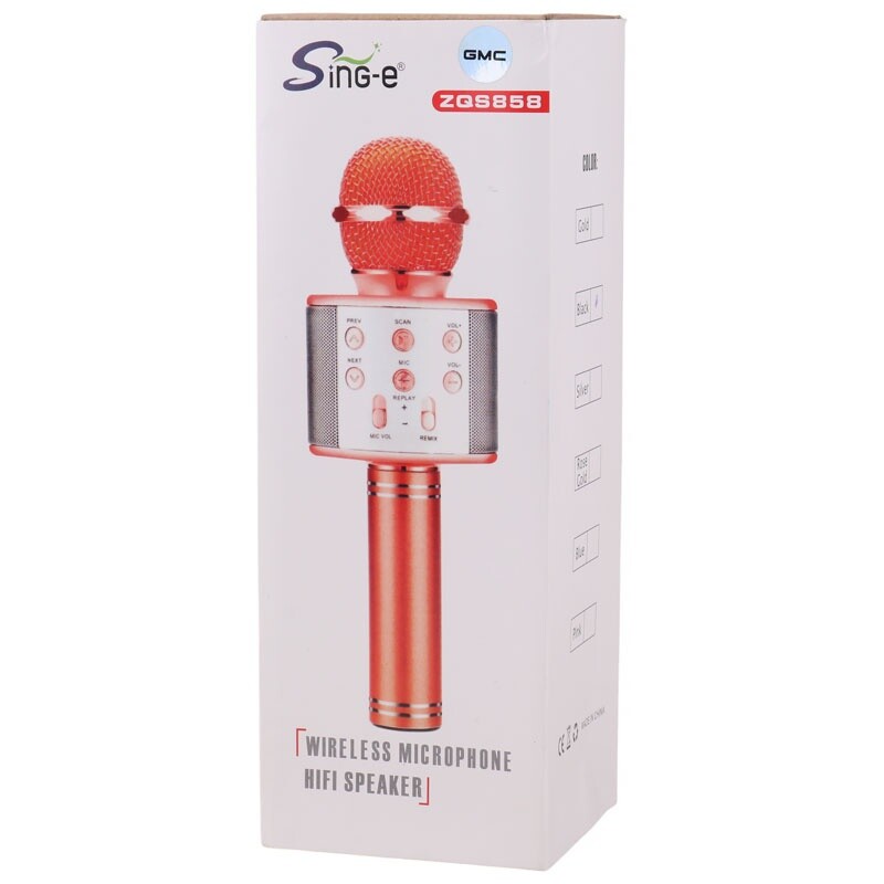 میکروفون اسپیکر سینگ ای ZQS858 - Image 3