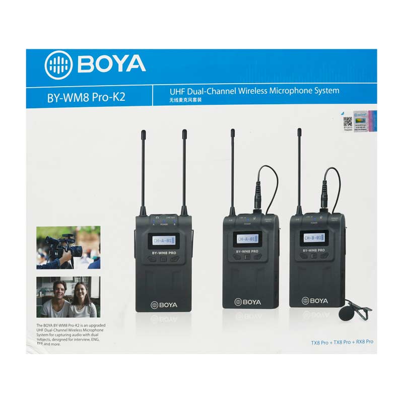 میکروفون بی سیم Boya BY-WM8 Pro K2 - Image 3