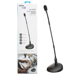 میکروفون رومیزی کندانسور Boya BY-GM18CB_692f713e47ce7.jpeg میکروفون رومیزی کندانسور Boya BY-GM18CB