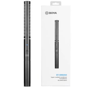 میکروفون شاتگان کندانسور Boya BY-BM6060_692f714cda76c.jpeg میکروفون شاتگان کندانسور Boya BY-BM6060