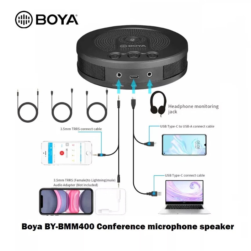 میکروفون کندانسور Boya BY-BMM400 - Image 2