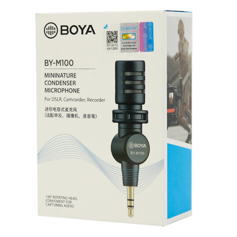 میکروفون کندانسور Boya BY-M100 TRS 3.5mm - Image 3