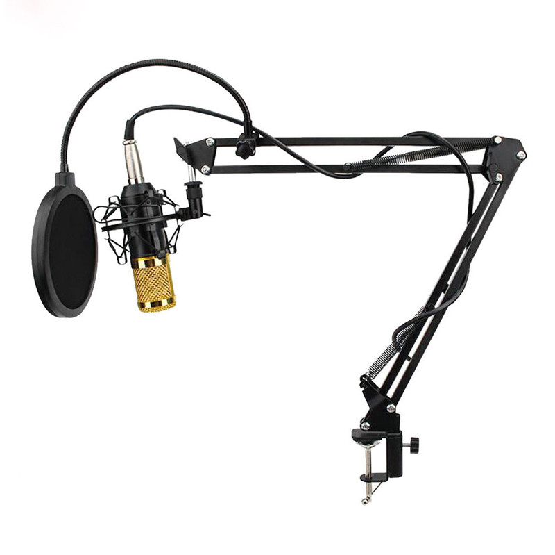 میکروفون کندانسور و پایه لرزشگیر Westcott BM800 + پاپ فیلتر