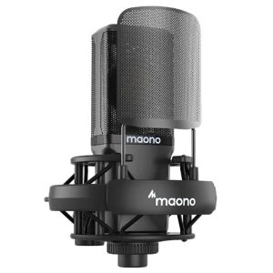 میکروفون کندانسور Maono AU-PM500 + پاپ فیلتر_6933220827aac.jpeg میکروفون کندانسور Maono AU-PM500 + پاپ فیلتر