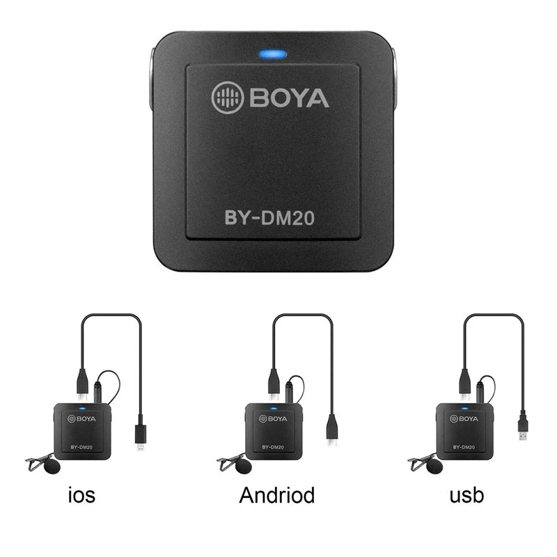 میکروفون یقه ای Boya BY-DM20 - Image 3