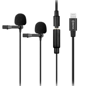 میکروفون یقه ای Boya BY-M2D_692f6fc80e76f.jpeg میکروفون یقه ای Boya BY-M2D