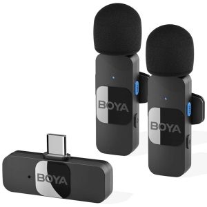 میکروفون یقه ای بی سیم Boya BY-V20_692f70bc1d2fe.jpeg میکروفون یقه ای بی سیم Boya BY-V20