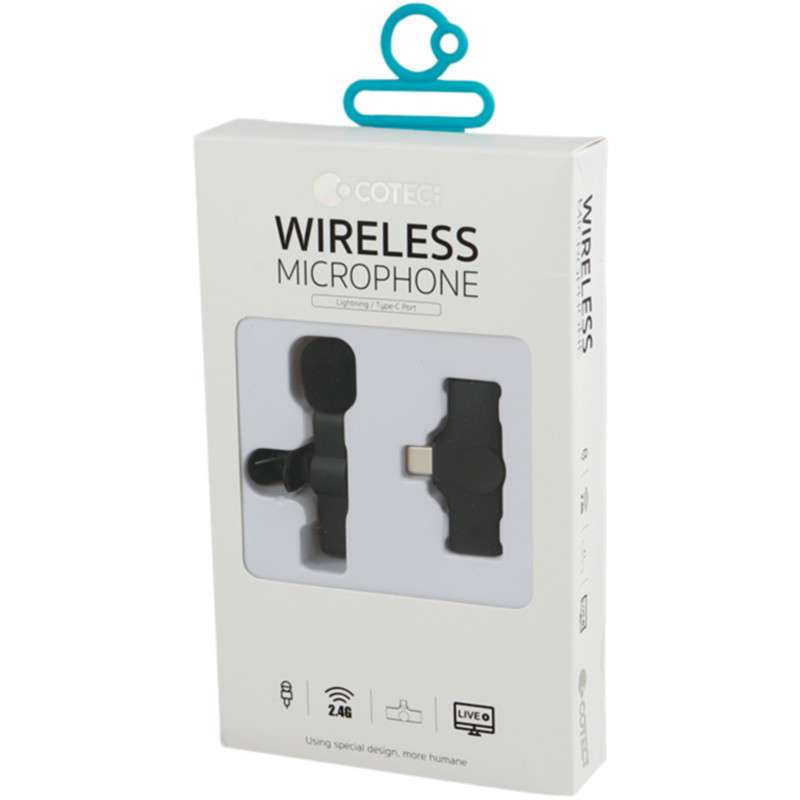 میکروفون یقه ای بی سیم Coteci 74004 - Image 3