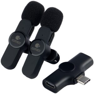 میکروفون یقه ای بی سیم Coteci 74005