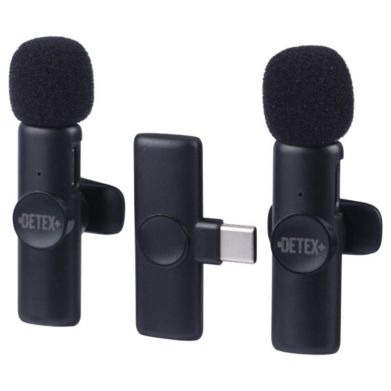 میکروفون یقه ای بی سیم Detex+ DMW34-MIC - Image 3