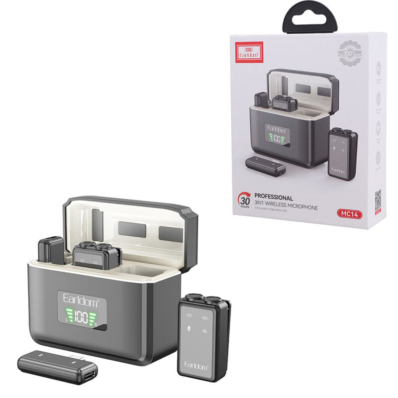 میکروفون یقه ای بی سیم Earldom ET-MC14