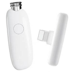 میکروفون یقه ای بی سیم FunSnap Mic Tok Lightning_6932f15e93081.jpeg میکروفون یقه ای بی سیم FunSnap Mic Tok Lightning