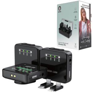 میکروفون یقه ای بی سیم Green Lion GLM-Professional_692f2e5053339.jpeg میکروفون یقه ای بی سیم Green Lion GLM-Professional