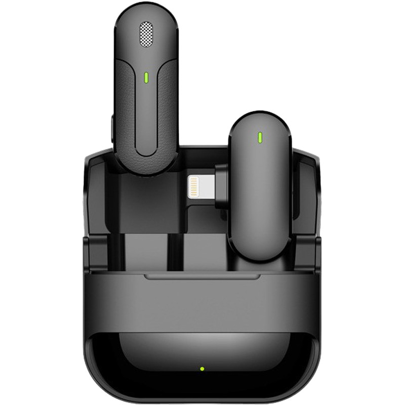 میکروفون یقه ای بی سیم Green Lion GNWIRLGTBK Lightning