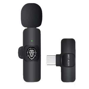 میکروفون یقه ای بی سیم Green Lion Solo GNSOLOWMICBK Type-C_6932bf6ded21f.jpeg میکروفون یقه ای بی سیم Green Lion Solo GNSOLOWMICBK Type-C