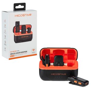 میکروفون یقه ای بی سیم Hicostar HS-MC520 Type-C / Lightning_692f3bfe3aef6.jpeg میکروفون یقه ای بی سیم Hicostar HS-MC520 Type-C / Lightning