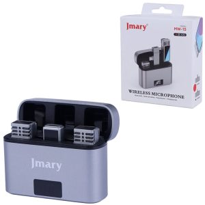 میکروفون یقه ای بی سیم Jmary MW-15 Type-C_692f61f56e7e8.jpeg میکروفون یقه ای بی سیم Jmary MW-15 Type-C