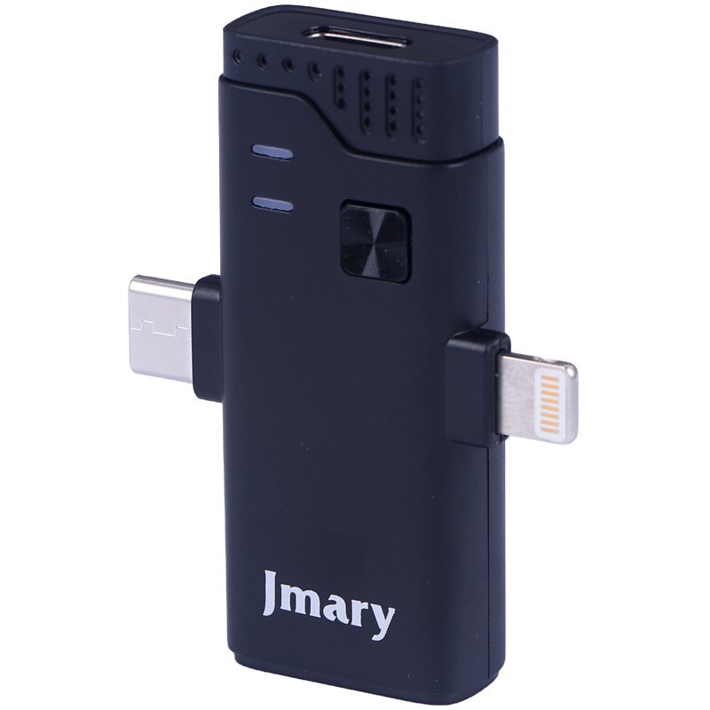 میکروفون یقه ای بی سیم Jmary MW-16 Type-C / Lightning - Image 3