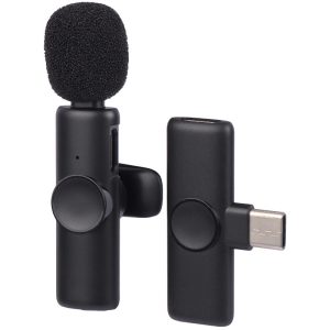 میکروفون یقه ای بی سیم K11 Type-C_6932cd9aa55fc.jpeg میکروفون یقه ای بی سیم K11 Type-C