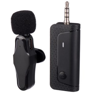 میکروفون یقه ای بی سیم K35 Pro 3.5mm_6932bda64b974.jpeg میکروفون یقه ای بی سیم K35 Pro 3.5mm