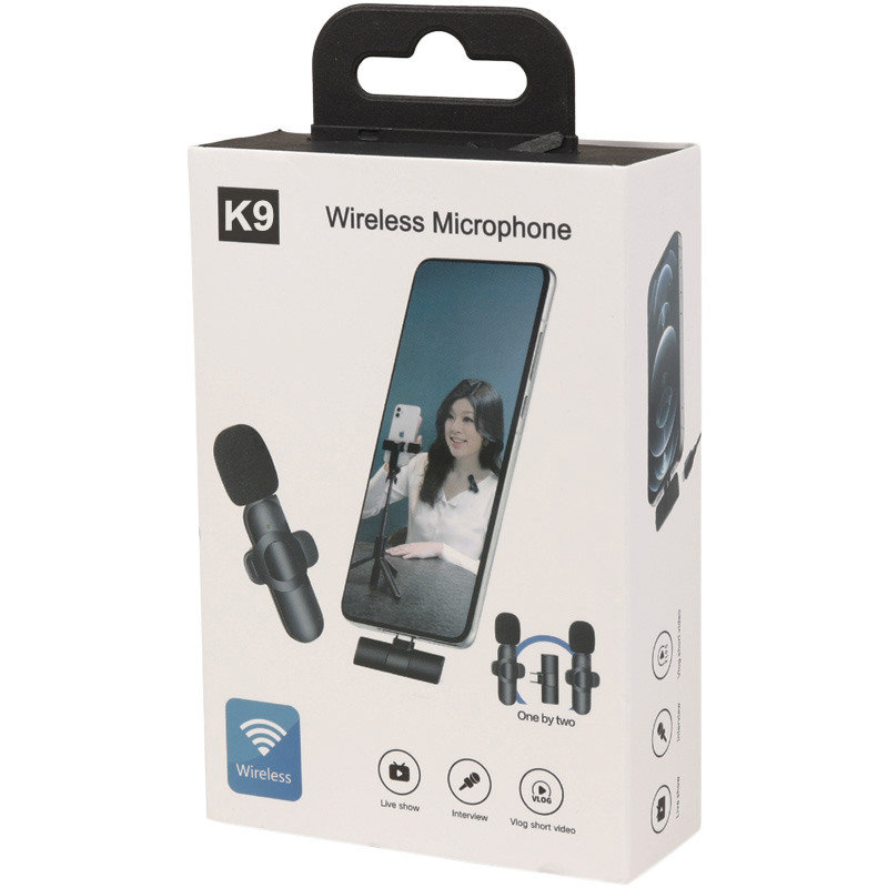 میکروفون یقه ای بی سیم K9-2 - Image 3